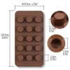 Silicone Chocolate Mold Mini Cupcake