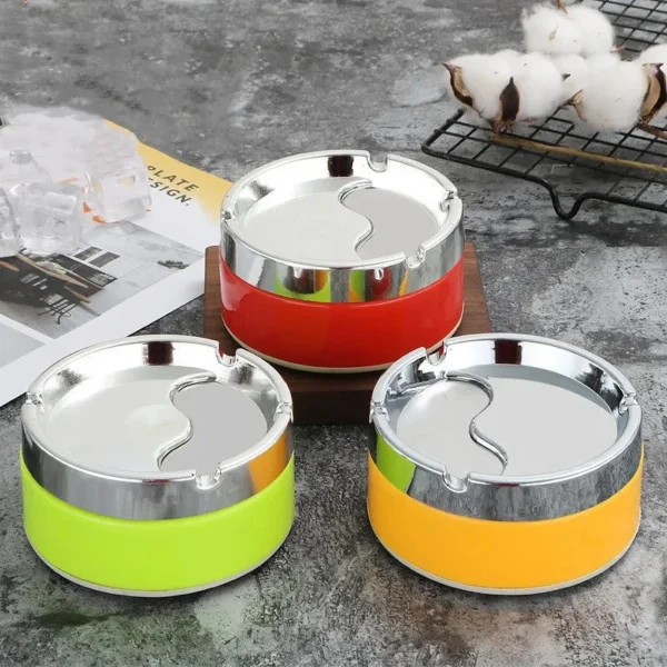 Smokeless Stainless Steel Ashtray