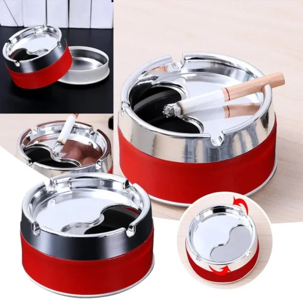 Smokeless Stainless Steel Ashtray