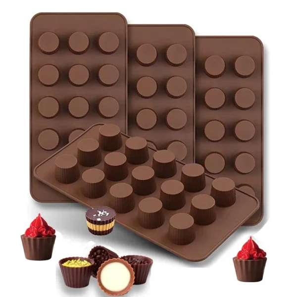 Silicone Chocolate Mold Mini Cupcake
