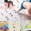Magic Book for Kids Writing and Drawing 4 Books 1 Magic Pen and 10 Magic Refills Handwriting Practice