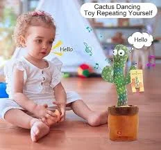 Dancing Talking Cactus Toy For Kids | Talking Toys For Babies
