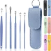 Ear Wax Cleaning Kit, 6 Pcs Ear Pick Tools, Wax Removal Kit, Ear Cleaning Tool Set