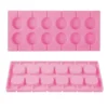 Lollipop Mold Round Silicone 12 Cavity
