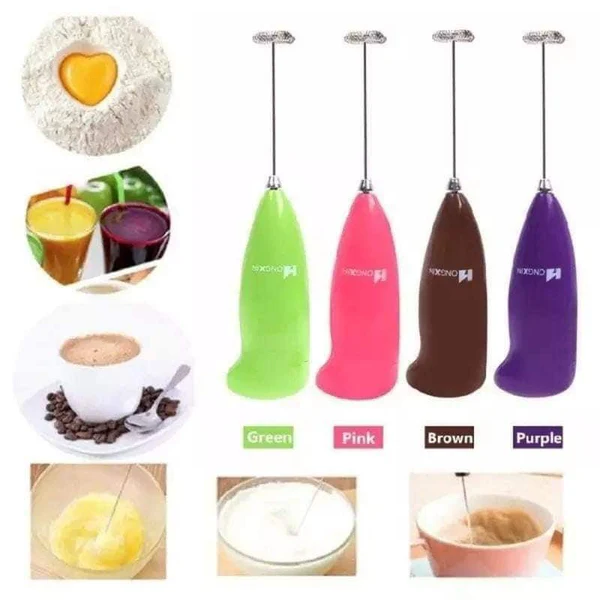 Coffee beater cell operated Blender for Egg Whisk Mixer hand
