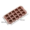 Square bricks Candy Silicone Chocolate Mold 15 Cavity