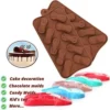 Silicone Car Chocolate Molds 10 Cavity