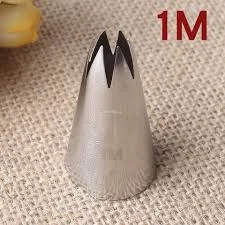 1M Icing Decorating Nozzle Stainless Steel