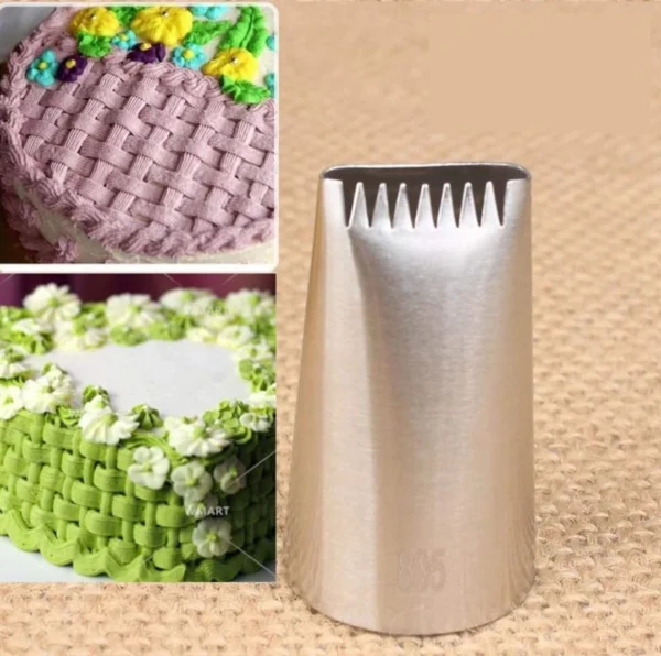 Stainless Steel Basket Icing Nozzle B2