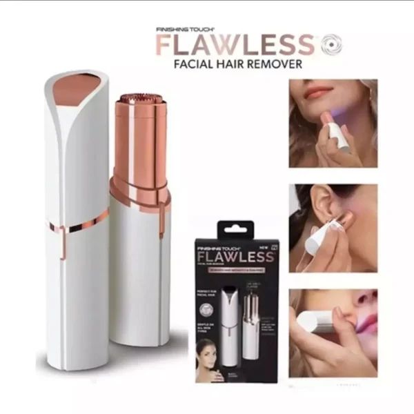 Original Flawless hair remover Facial Hair Removal Machine For Women Cell Operated | (Cell Not Included)