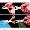 Kitchen Scissors Stainless Steel Meat & Vegetable Cutter with Built-In Nut Cracker & Bottle Opener