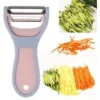 2 in 1 Julienne Peeler Vegetable Cutter Double Planning Grater Slicer Kitchen Gadget Tools