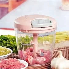 Manual Speedy Chopper | Large Speedy Chopper 5 Blades 900ml | Vegetable Cutter and Slicer | Multifunctional Food Processor
