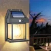 Solar Charge Motion Sensor Solar Waterproof Wall Lamp (Mix/Random color)