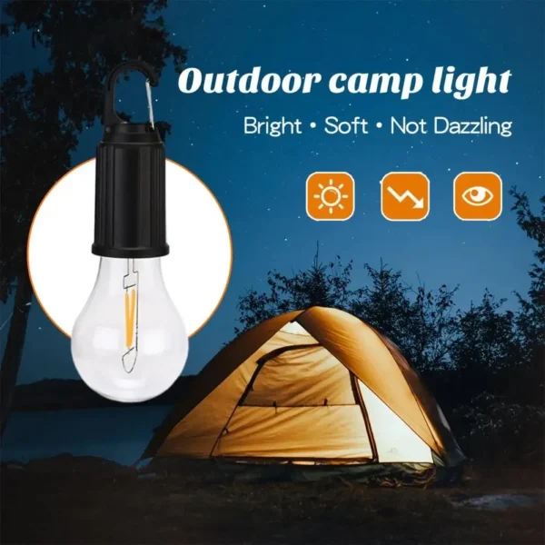 Led camping light bulb-led lights for room-led bulbs-charging light led bulb