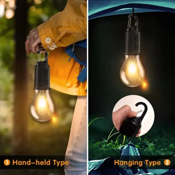 Led camping light bulb-led lights for room-led bulbs-charging light led bulb