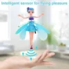 Magic Flying Fairy Princess Doll Flying Fairy Doll Toys for Girls Sky Dancers Flying Pixie Dolls Infrared Induction Control Toy
