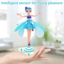Magic Flying Fairy Princess Doll Flying Fairy Doll Toys for Girls Sky Dancers Flying Pixie Dolls Infrared Induction Control Toy