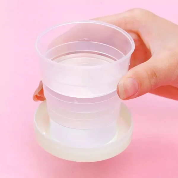 Folding Collapsible Folding Portable Traveling with a Magic Cup Glass -Each