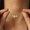 Customized Name Locket Golden Name Locket For Girls, Name Jewelry, Customize Necklace, Customize gift jewellery for girls