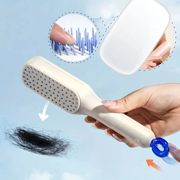 Telescopic Bristles Hair Brush
