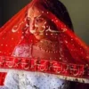 Customized Nikkah Dupatta - Nikkah Bridal Dupatta with 4 Sided Qabool Hai Lace