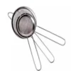 Pack of 3 - Steel Mesh Tea Strainer - Silver Kitchen Tools and Accessories