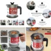 Oil Jug - Stainless Steel Oil Filter Pot 100% Imported - Fat Separator and Storage Container