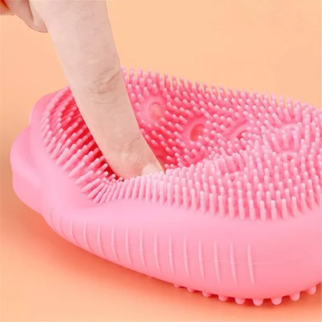 Silicone Bubble Bath Brush, Double Sided Soft Deep Cleaning Bubble Brush