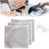 3pcs Non-Scratch Scrubbing Wire Dishwashing Cloth