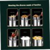 Stainless Steel Deep Fryer Frying Pot (1200ml)