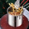 Stainless Steel Deep Fryer Frying Pot (1200ml)
