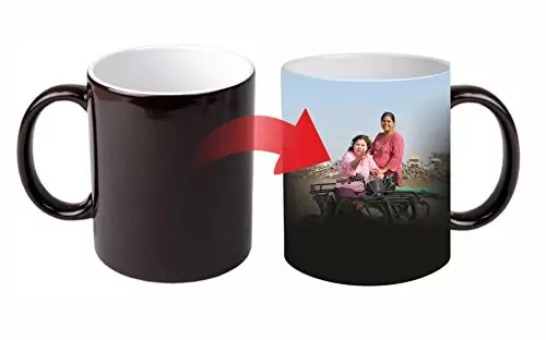 Personalize Magic Mug Customized Text, Pictures